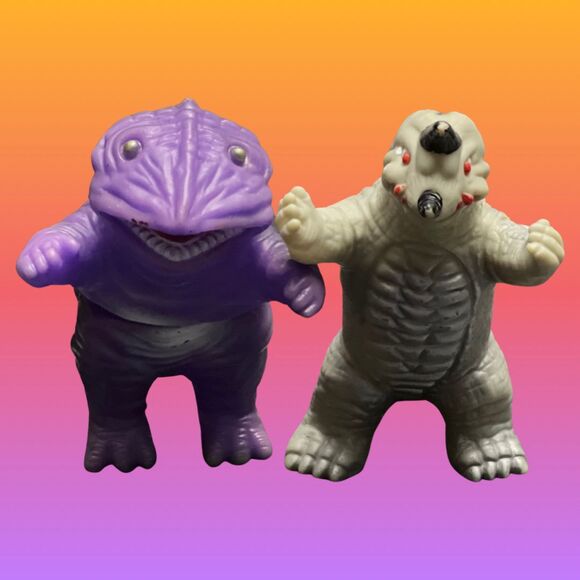 Vintage Ultra Sofubi Kaiju & Super Dino Pachi Burmaak Marsan Ultra Kaiju B1 - Picture 1 of 3